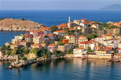 Amasra an der Schwarzmeerküste, Türkei